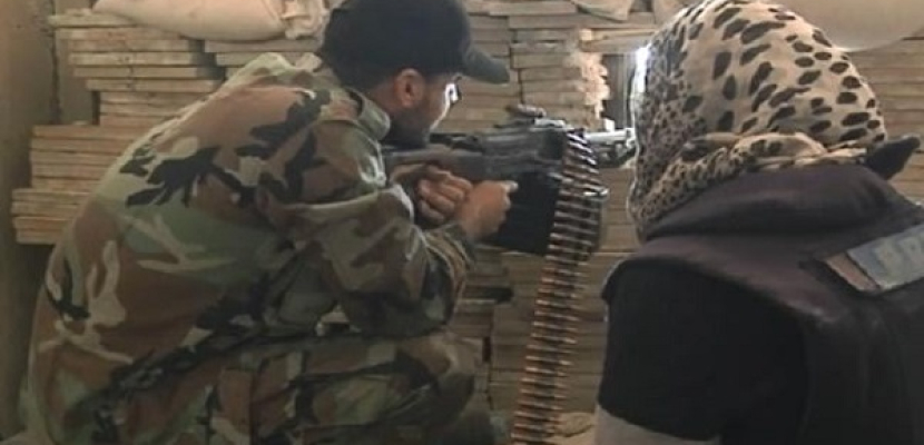 الجيش السوري يقضي على عناصر مسلحة ويدمر آلياتهم بدرعا وريفها