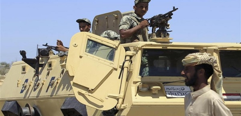 الجيش يدمر 8 منازل لعناصر تكفيرية بشمال سيناء