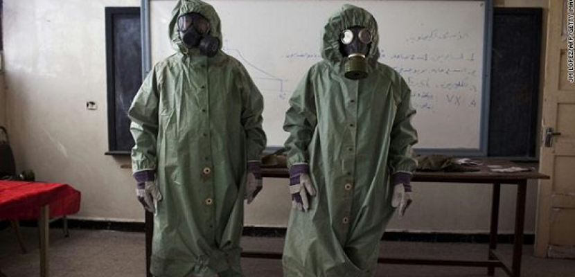 منظمة حظر الأسلحة الكيميائية تنهي تدمير “الفئة 3” بأسلحة سوريا