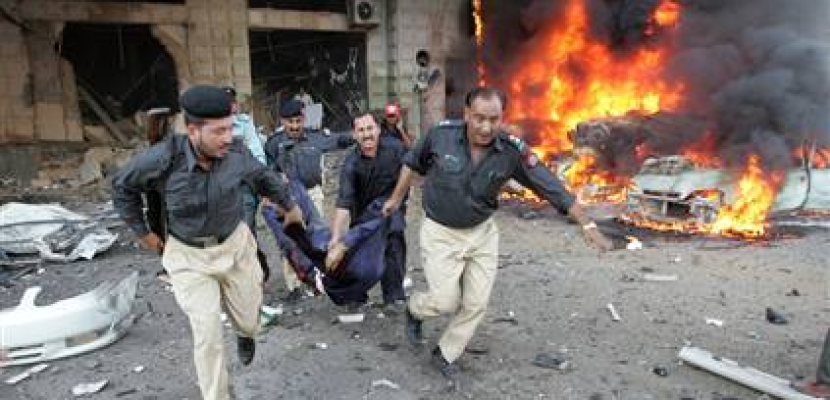 مقتل 20 جنديا واصابة 30 اخرين بجروح في انفجار بباكستان