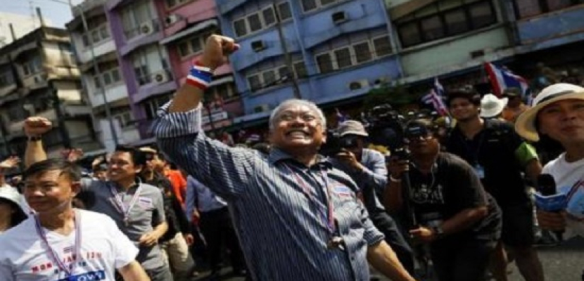 زعيم الاحتجاج في تايلاند يرفض أي حلول وسط