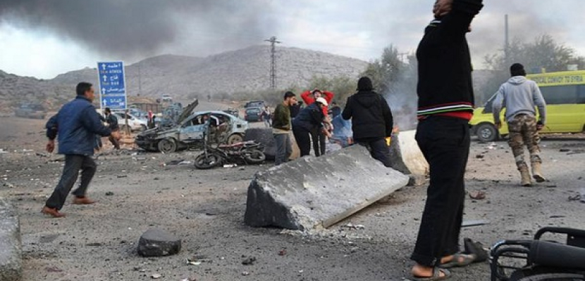 انفجارات عدة تهز مناطق بالقطاع الشمالي من ريف حماة
