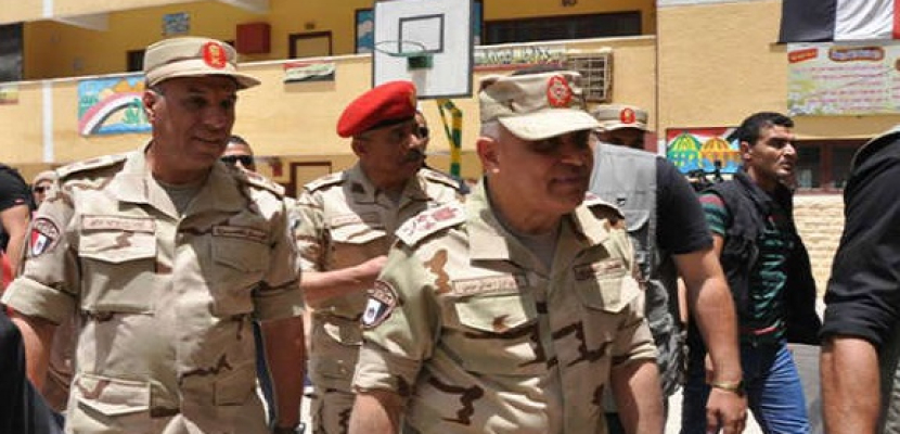 وزير الدفاع يفتتح إحدي الوحدات الانتاجية الجديدة التابعة للإمداد والتموين