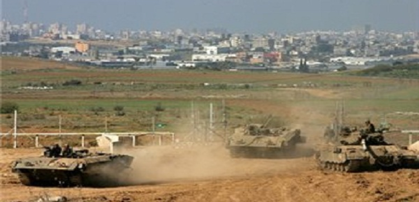 توغل جرافات عسكرية إسرائيلية شرق خان يونس