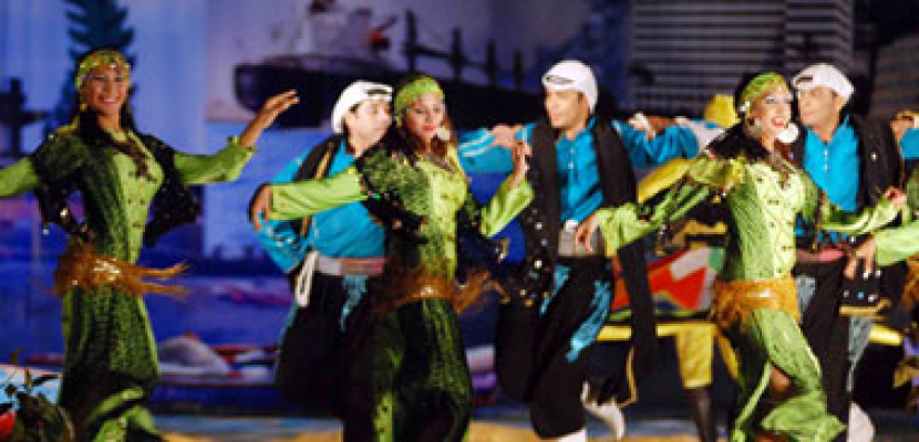 فرقة العريش للفنون الشعبية تشارك في مهرجان الرقص الشعبي بالهند