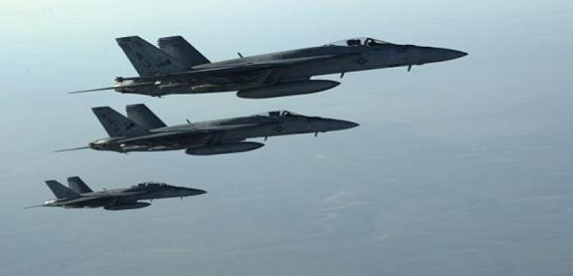 طيران التحالف العربي يقصف اللواء الثاني حماية رئاسية بمدينة تعز