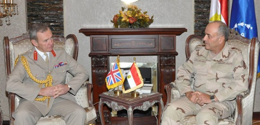 رئيس أركان الدفاع البريطانى يؤكد دعم بلاده لمصر فى حربها ضد الإرهاب