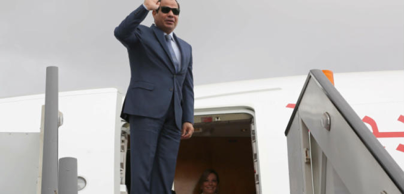 الرئيس السيسي يعود من الصين بعد زيارة رسمية استغرقت 4 أيام