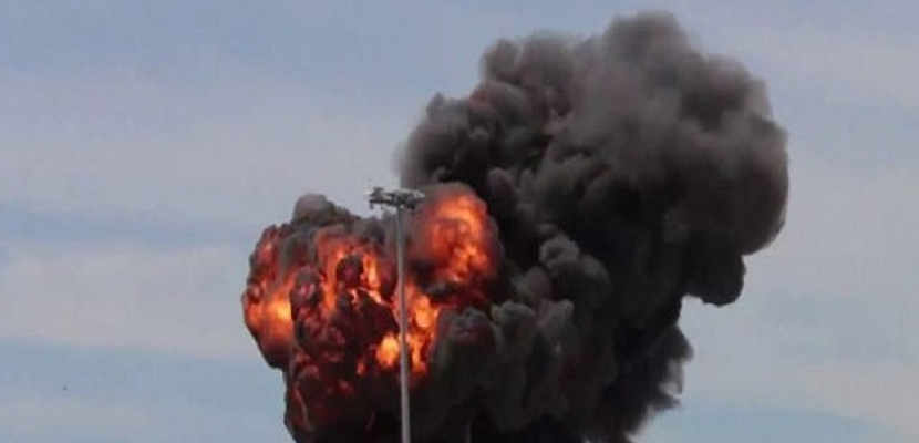 المرصد السورى: انفجار ضخم بمحيط مطار عسكرى فى إدلب