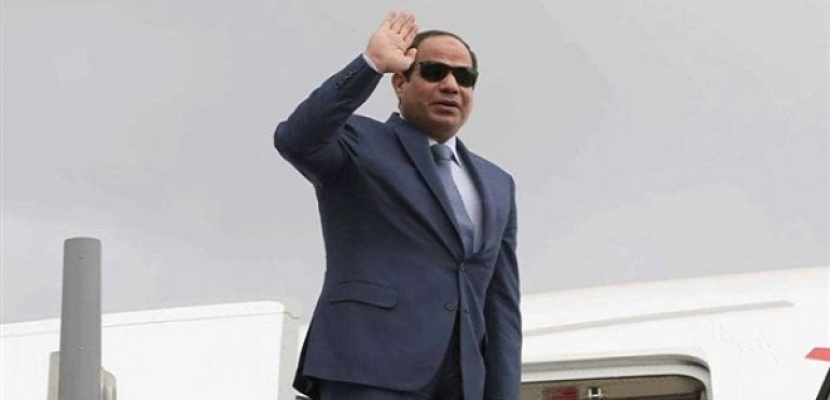 الرئيس السيسي يعود الي الوطن بعد زيارة الي قبرص وإسبانيا
