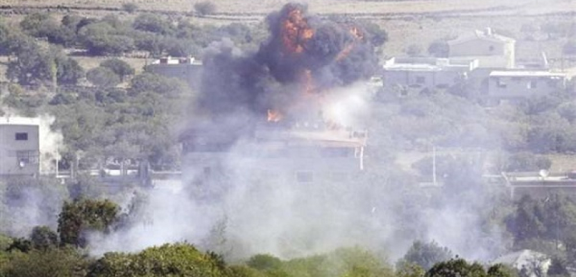 سقوط 15 قذيفة على الخط الحدودي لمزارع شبعا اللبنانية المحتلة في مناورات إسرائيلية