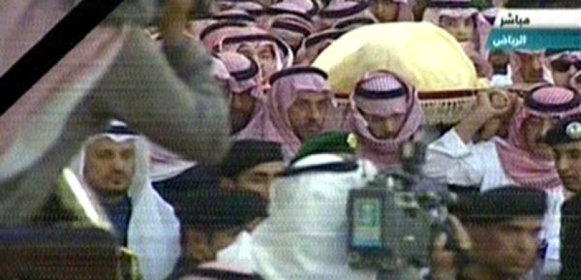 تشييع جثمان الملك عبدالله بن عبد العزيز  23-1-2015