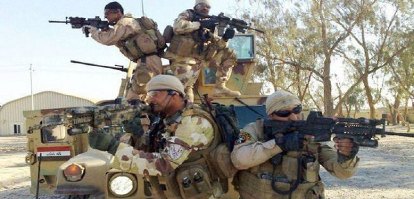 القوات العراقية تحرر حصيبة شرق الرمادي وترفع العلم على مركز شرطتها 