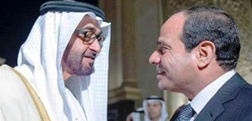 الرئيس السيسي يعزي ولي عهد أبو ظبي في استشهاد الجنود الإماراتيين باليمن