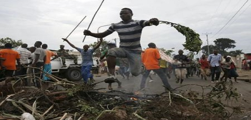 احتجاجات في عاصمة بوروندي ضد الرئيس نكورونزيزا