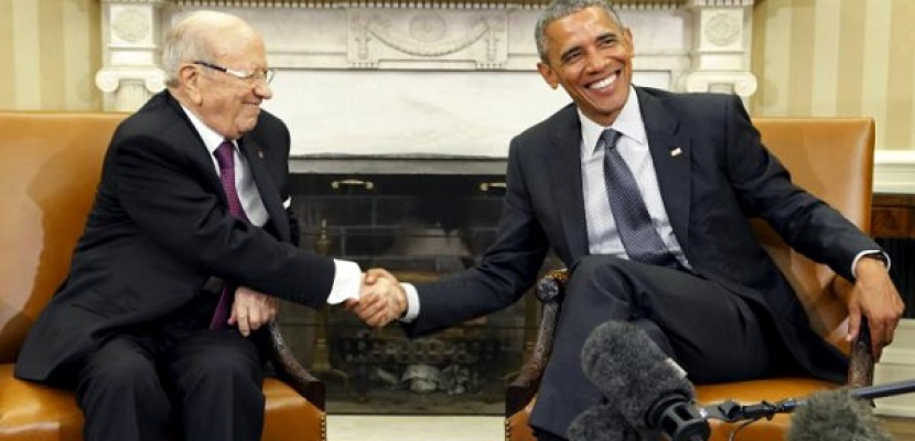 أوباما يعلن عزمه منح تونس وضع حليف رئيسي خارج حلف الأطلسي