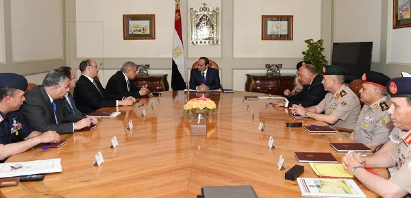 مجلس الدفاع الوطني يوافق على استمرار مشاركة مصر في قوات التحالف العربي
