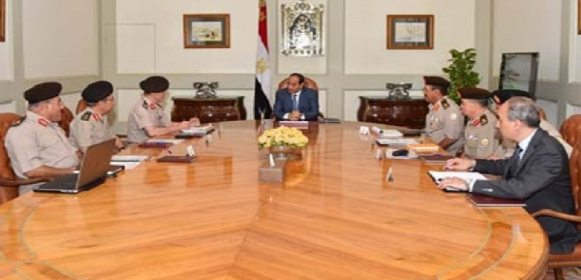 السيسى يؤكد على همية مواصلة جهود التنمية في سيناء والعمل على النهوض بأوضاع مواطنيها
