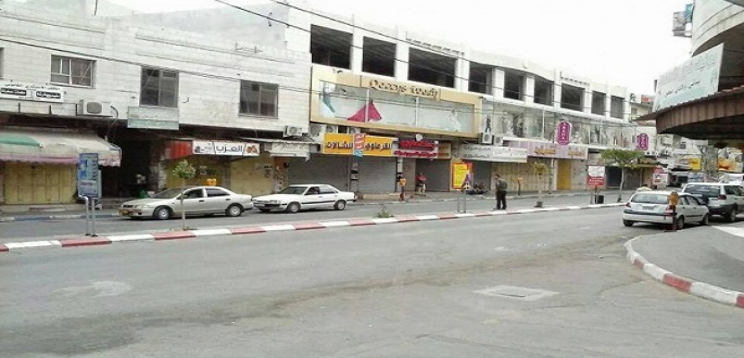 إضراب شامل ومسيرات في مدينة جنين الفلسطينية نصرة للأقصى