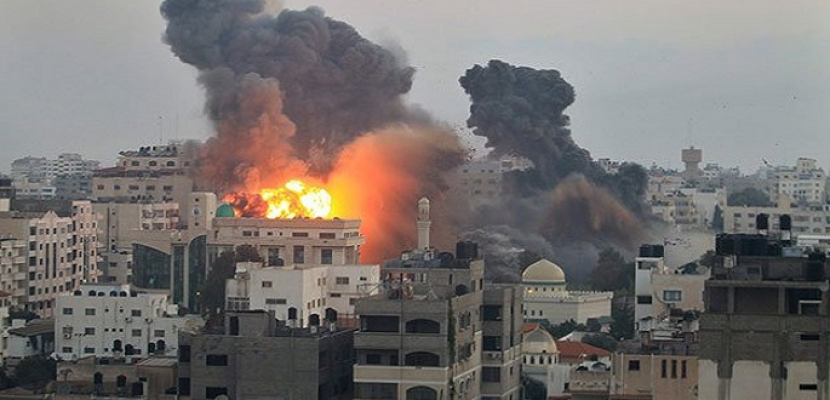 طيران الاحتلال الإسرائيلي يشن سلسلة غارات على غزة
