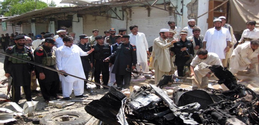 7 قتلى إثر انفجار عبوة ناسفة وسط باكستان
