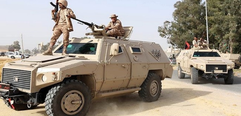 مقتل وإصابة سبعة جنود بالجيش الليبى جراء اشتباكات ببنغازى