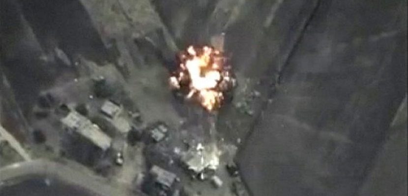روسيا تقصف أهدافا لداعش قرب الرقة السورية