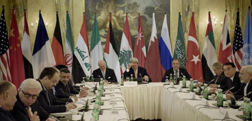 اجتماع فينيا يدعو لتشكيل حكومة غير طائفية ووقف إطلاق النار فى سوريا