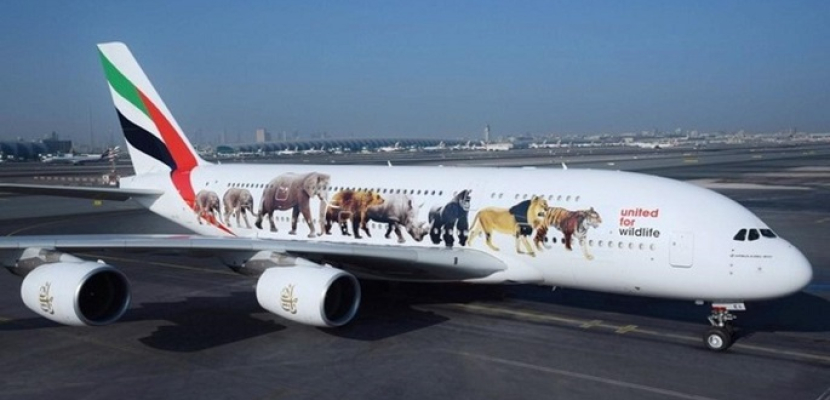 بالصور .. طيران الإمارات يشارك بحماية الحياة البرية