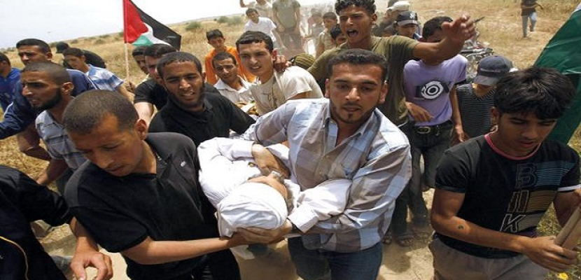 شهيدان برصاص قوات الاحتلال الإسرائيلي وإصابة 55 فلسطينيا