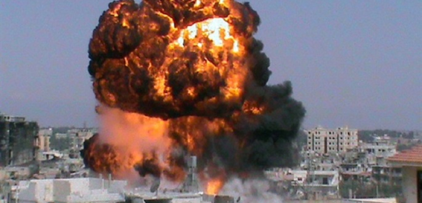 انفجار مستودع أسلحة لميليشيات الحوثي قرب الحديدة