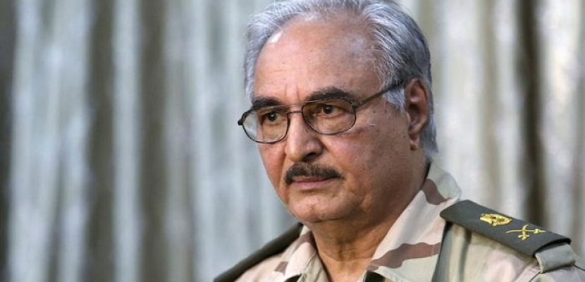 المشير حفتر يبحث مع رئيس الكونغو الأزمة الليبية