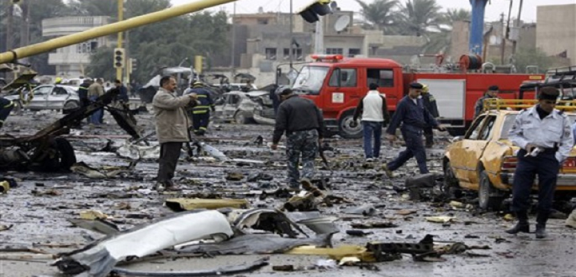 قتلي وجرحي في انفجار بمنطقة الكرادة داخل وسط بغداد