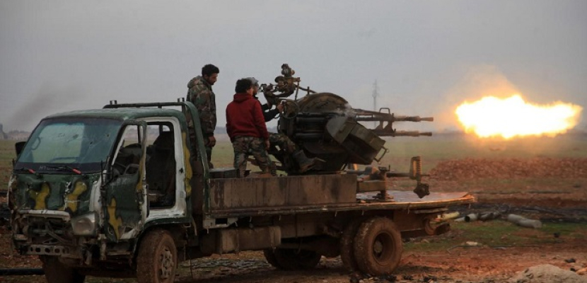 القوات السورية تكثف هجومها على مواقع مسلحي المعارضة جنوب غرب البلاد