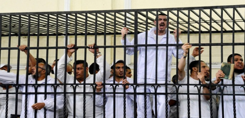 النطق بالحكم اليوم فى إعادة محاكمة 23 من قيادات وعناصر الإخوان فى قضية التخابر مع حماس