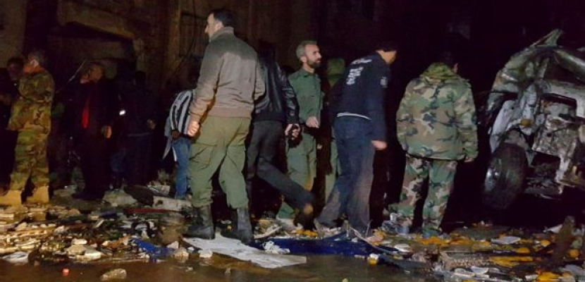 15 قتيلا و 40 مصابا انفجار سيارة مفخخة عند مدخل منطقة السيدة زينب جنوب دمشق