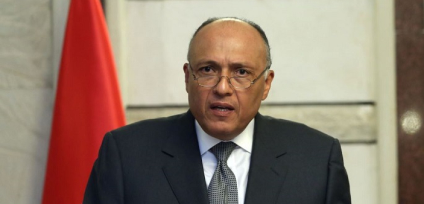 وزير الخارجية يعود إلى القاهرة قادما من أمريكا