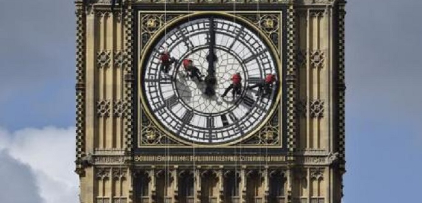 دقات ساعة بيج بن في لندن تتوقف من أجل إصلاحات عاجلة