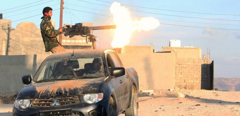 مسلحون يهاجمون مقرات ومواقع الحرس الرئاسي لحكومة الوفاق الليبية