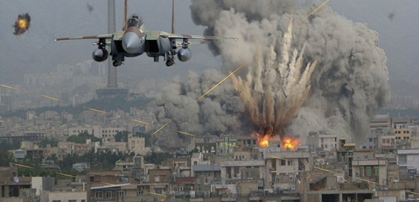 طائرات الاحتلال الإسرائيلي تقصف موقعين لحماس جنوب قطاع غزة