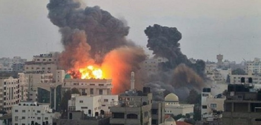 غارات إسرائيلية على مواقع لحماس فى غزة رداً على صاروخ فلسطينى