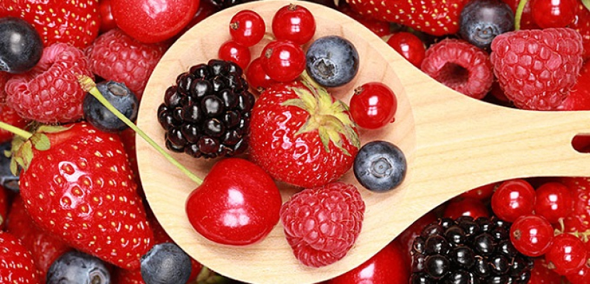 الفواكه الحمراء تحمي من السرطان وامراض القلب
