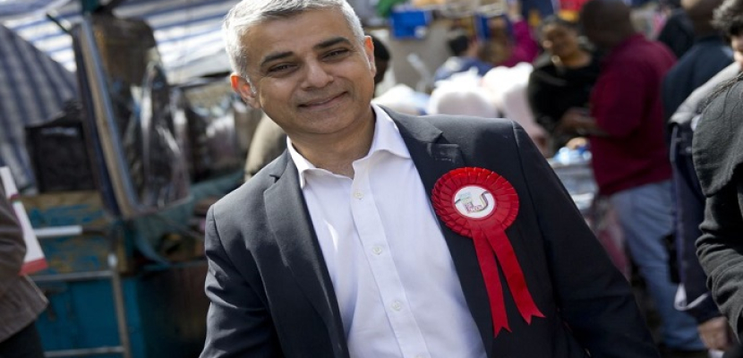 صادق خان يعد بأن يكون عمدة لجميع أبناء لندن بعد فوزه بالانتخابات