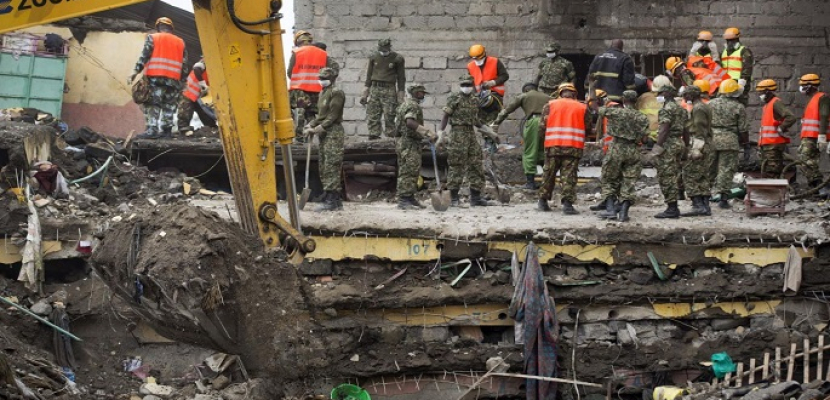 ارتفاع عدد قتلى انهيار مبنى في كينيا إلى 49