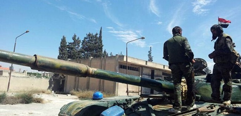 الجيش السوري يسيطر على بلدة قرب دمشق