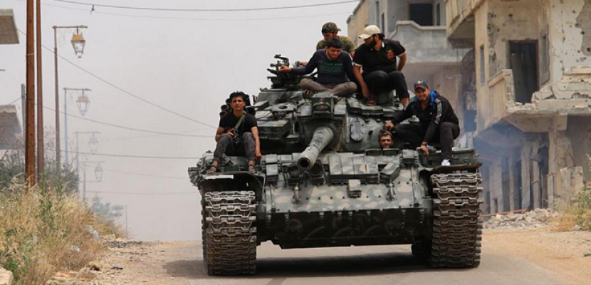 المعارضة السورية تسيطر على مطار عسكرى قرب البوكمال
