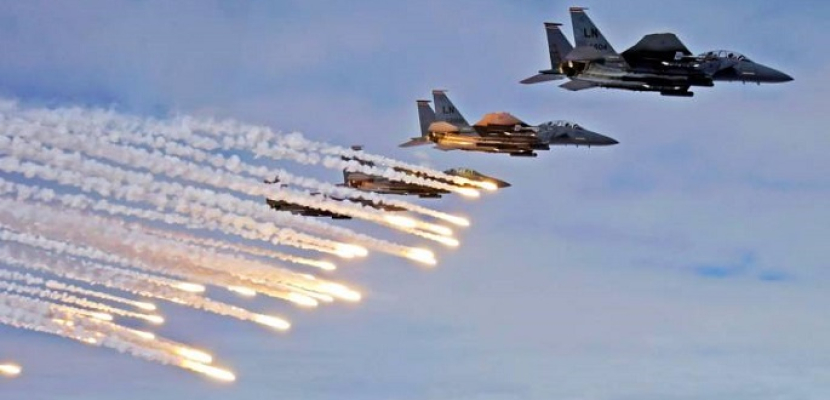 طيران العراق والتحالف الدولي ينفذ 64 طلعة جوية ضد “داعش”