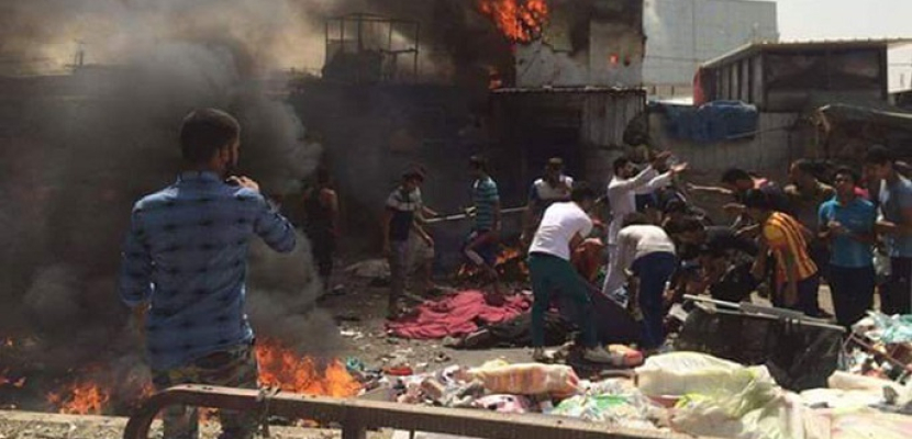 17 قتيلا ومصابا عراقيا في تفجير انتحاري جنوب غربي بغداد