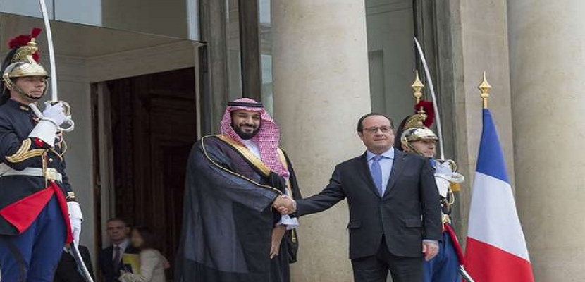 أولاند يبحث مع ولي ولي العهد السعودي الملفات الإقليمية والتعاون الثنائي
