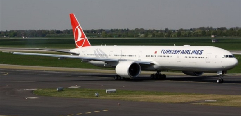 وصول أول رحلة للخطوط التركية مطار القاهرة بعد الانقلاب